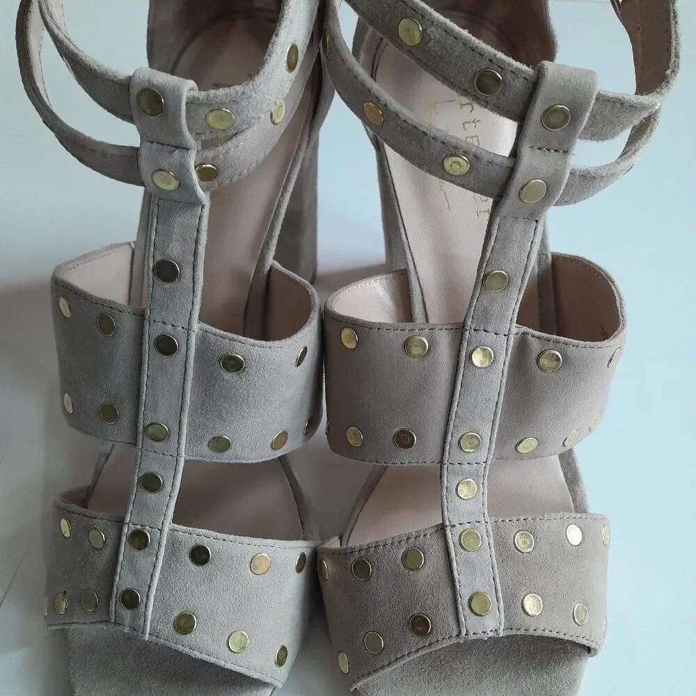 Nicole Miller Artelier Jagger Heel Sandal Size 8.5 M